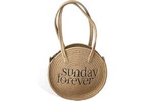 Dilireba Borsa Donna Rotonda Paglia, Borsa Tracolla Intrecciata Rattan, Borsa Spiaggia Rotonda Tessuto, Rotonda Rattan Borsa, Spiaggia Rotonda Borsa, Mano Rotonda Borsa, Paglia Tracolla Borsa