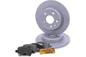 ‎ATEC GERMANY ATEC Germany Bremsenset Hinterachse inkl. Bremsscheiben Ø 264 mm Voll + Bremsbeläge Hinten Kompatibel mit OPEL AMPERA-E (F17), ASTRA K (B16), ASTRA K Sports Tourer (B16)