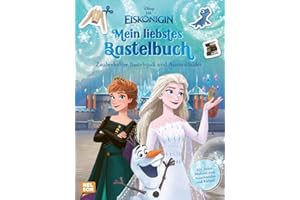 Disney Die Eiskönigin: Mein liebstes Bastelbuch - Zauberhafter Bastelspaß und Ausmalbilder: Mit vielen Motiven zum Ausschneiden und Kleben | Für ... Die Eiskönigin: Jetzt schon ein Klassiker!)