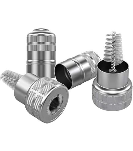 Spazzola Pulizia Terminali Batteria - 2 Pezzi, Acciaio Inox, 4 In 1 Per Auto E Barche - Foto 4