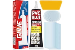 AstraVox Hot Tub Repair Kit, Waterproof Pool Repair Kit, PVC Glue Suitable for Bouncy Castle Paddling Pool Air Bed Inflatable Kayak, Super Bonding Power, Durable