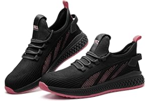 SPIEZ Anti-schiacciamento Scarpe Antinfortunistiche Donna Leggere, Scarpe da Lavoro Antiforatura Comode Sneakers Antinfortunistica Traspiranti per Il Lavoro e l'uso Quotidiano