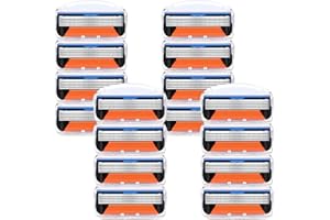 Thoquene 16 ostrzy do golenia Gillette Fusion 5, 5-krotne ostrza