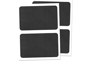 TOWNSTIX 50 Sztuk, Duże Naklejki Na Tablicowe Kredową, Kasowalne I Wielokrotnego Użytku - 150 x 100 mm