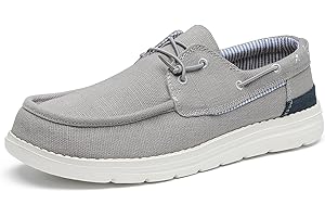 Bruno Marc Men's Slip-on Canvas Loafers Casual Boat Shoes