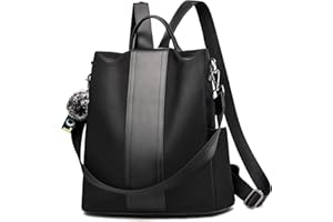 TcIFE femmes sac à dos sac d'école anti-vol étanche sac à dos de voyage scolaire sac à main sac à bandoulière