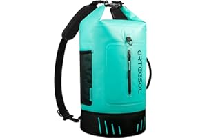 Blackace arteesol Borsa Impermeabile Mare Aggiornato, 45L 40L 30L 20L Zaino Impermeabile Sacca Stagna Sacca Impermeabile con Spalline per Kayak Tour in Barca Canoa/Pesca/Rafting/Nuoto/Canottaggio