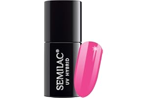 Semilac Vernis à ongles gels semi-permanents UV 008 Intensive Pink 7ml