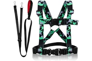 TAOPE Smycz dla dzieci, smycz bezpieczeństwa i pas do biegania, regulowane uprząż zabezpieczająca przed zgubieniem, do zabawy, aktywności rodziców i dzieci, dziewcząt, chłopców, odgrywania ról, na