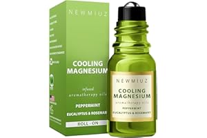 ‎NEW MIUZ Migraine Roll on Stick Tension Headache Relief Magnesium Cooling Peppermint Eucalyptus Essential Oil Sinus Aromatherapy Roller Natural Self Care Gift
