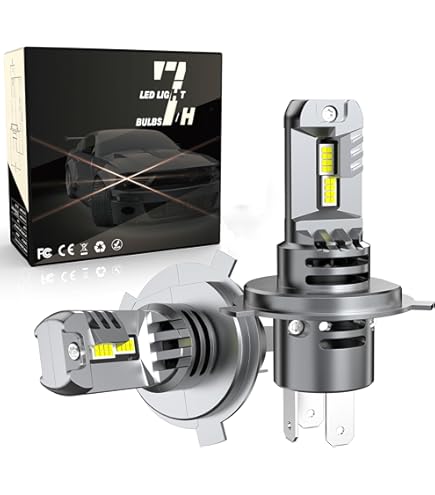 Kit Lampadine LED H4 20000LM Per Auto E Moto - Luce Bianca 6000K, Plug-and-Play - Foto 13