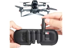 ZJRXM Etui ochronne do gogli DJI FPV V2, etui ochronne, pyłoszczelne, matowe, akcesoria do gogli DJI FPV V2, torba do przechowywania 4 anten, 1 karta pamięci