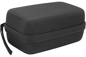 GOSHYDA Estuche de Transporte Rígido de EVA para Monitor de Cámara de 5 Pulgadas, Estuche Rígido de Almacenamiento de Monitor de Campo de Cámara de Doble Capa de Nailon y EVA