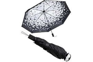 OTOTO NEU! Spookula Vampir Faltbarer Regenschirm, einzigartig, Gothic-Accessoires, coole Geschenke, Gothic, schwarz und weiß, niedlich, regenschirm, gruselig, Halloween