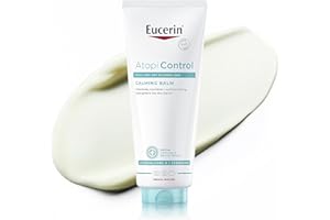 Eucerin Atopi Control Balsamo Corpo Lenitivo 400 ml, Crema dermatite atopica quotidiana dalla texture leggera, Crema idratante corpo con Ceramidi per pelle secca, irritata e atopica
