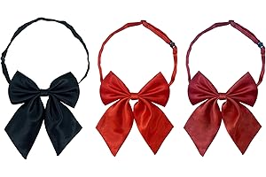 AUSUAYA Damen-Fliege aus Seide, niedliche Anime-Fliege für Schule, Mädchen, Krawatte, Cosplay, Gothic, Valentinstagsparty GB-B1