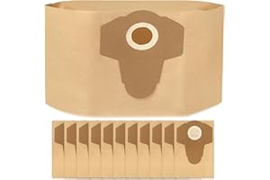 TOMKITY 12 Sac pour Aspirateur Parkside PWD 25 PWD 30 PNTS 1500 1600 A1 A2 B1 B2 B3 C1 C4 D1 E2