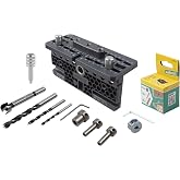 wolfcraft Eccentric Joints Set for Wood and Furniture Assembly | Complete kit for installing threaded joints in furniture con
