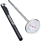 KitchenCraft KCDIALTH Meat Thermometer with Protective Sheath, Stainless Steel