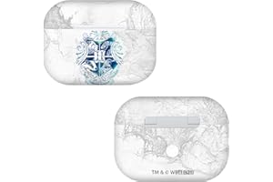 Head Case Designs sous Licence Officielle Harry Potter Hogwarts Aguamenti Deathly Hallows IX Vinyle Autocollant Peau Autocollant Couverture Compatible avec Apple AirPods Pro