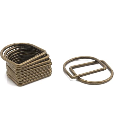 Trimming Shop Anelli A D Per Chiusura Fettuccia, Regolabile - Foto 5