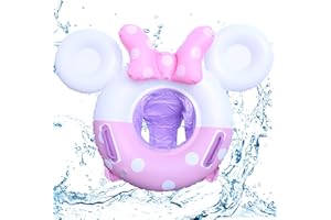 TOPJOWGA Baby Schwimmring Aufblasbarer, Baby Float Schwimmreifen, Aufblasbarer Schwimmreifen Kinder, Baby Schwimmhilfe, Float Kinder Schwimmring, Schwimmtrainer für Kinder