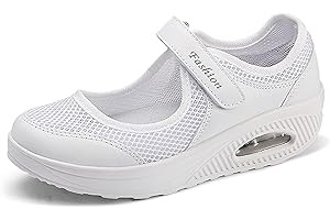 JUKKA Sandalias para Mujer Malla Merceditas Zapatos para Caminar Zapatillas De Deporte Talla 35-42 Respirado Ligero Deporte Running Zapatillas Sacudir Casual Zapatos de Deporte Mocasines Negros Verano