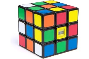 SPIN MASTER Rubik's Cubo Timer, Cubo 3x3 con Cronometro, Batti il Tuo Record, Antistress e Rompicapo per Adulti e Bambini dagli 8 Anni in Su