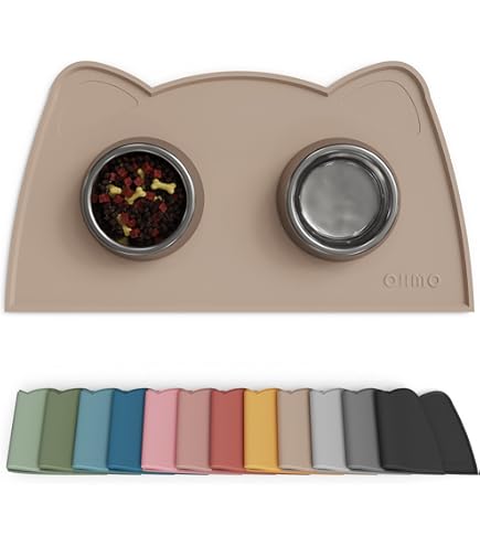 COZY KISS Capuchon Kattenbed & Hondenbed, Pluizig Zacht Rond Huisdierbed, Pluche Binnen Slaapkussen met Anti-Slip, Wasbaar voor Katten en Kleine Honden, ( Crème, 50x50x15cm