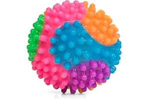 Tobar - 22007 - Balle Clignotante Multicolore à Picots