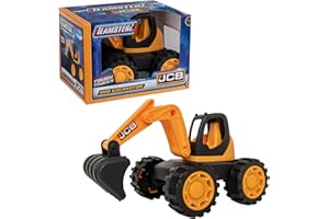 HTI JCB - Kids Toys - Construction Excavator Toy - Truck Toy - Iconic Construction Vehicles - Kids' Play Figures & Vehicles - 2 Year Old Boys & Girls Plus