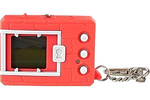 Digimon BANDAI (Originale) - Virtual Monster Pet by Tamagotchi, 41861, Rosso Neon