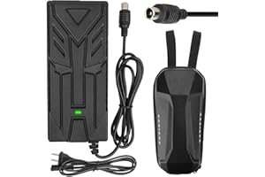 HPGAAVD 42V 2A elektryczna ładowarka do Xiaomi M365/Pro/Pro 2/Mi 3/1s,18V-42V uniwersalna ładowarka do skutera do Ninebot F/E/G30, 36 V ładowarka do akumulatorów 2 l wodoodporna torba