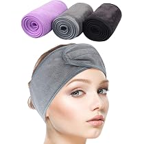 Abeillo 4er Set Mikrofaser-Armbänder – Wasserabsorbierend Für Gesichtswaschen, Duschen, Sport, In Verschiedenen Farben