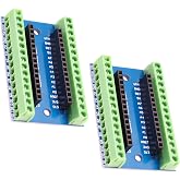 Binghe Nano Extension Board Compatible with Arduino - 2 Pieces IO Shield Adapter V1.O