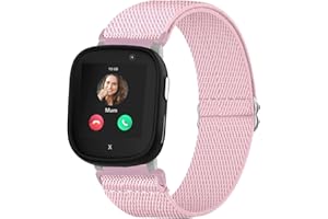 CUNUJIX Bracelet élastique de rechange en nylon pour enfant Xplora X6 Play - En tissu extensible - Pour Xplora X6 Play - Pour filles et garçons