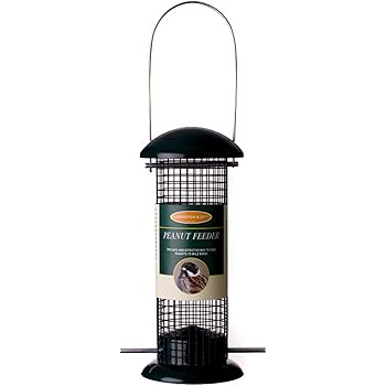 Johnston Jeff 14 Metal Wild Bird Peanut Feeder Green Amazon