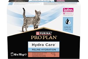PURINA PRO PLAN - HYDRACARE - katt - kompletterande mat för att hjälpa vuxna katter att hålla sig hydrerade- med lax - påsar