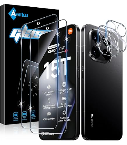 LanQii Pellicola Protettiva Compatibile con Xiaomi Mix Flip 5G, [2+2 LanQii Pellicola Protettiva Compatibile con Xiaomi Mix Flip 5G, [2+2