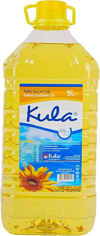 Kula 5 L Rafine Ayçiçek Yağı