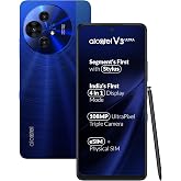 Alcatel V3 Ultra 5G (Hyper Blue, 8GB+128GB) | India’s 1st Patented NXTPAPER Superior Display |Segment's 1st Smartphone with Stylus | 108MP Ultra Pixel