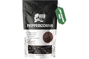 Spice Girls Ingredients Black Peppercorns - Whole, Premium-Grade, Bold Flavor | Ideal for Grinders, Cooking, Seasoning & Gourmet Recipes | Fresh & Aromatic Whole Black Pepper (500g)