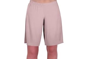 Eyecatch Star Ladies Jersey Relaxed Comfort Elasticized Flexi Stretch Womens Shorts Plus Sizes