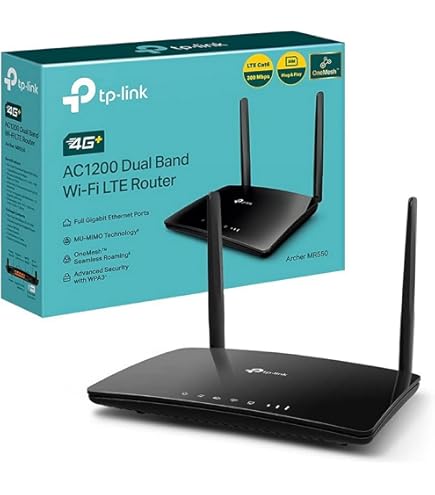 TP-Link 【Archer MR600(EU)】 Archer MR600 | 4G+ Cat6 AC1200 Wireless Dual Band Gigabit