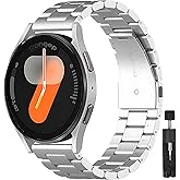 Rongep Samsung ile Uyumlu Kısaltma Aparatlı 20mm &Ccedil;elik Kordon Galaxy Watch 7/6/5/4 Serisi (40mm/44mm) Watch 6/4 Classic (47/4
