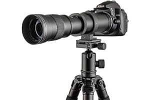 JINTU 420-800mm Teleobiettivo Zoom Lenti per fotocamera compatibili Con fotocamere X-Mount X-Pro2 X-E2 X-E3 X-A5 X-M1 X-T1 X-T2 XT3 X-T10 X-T20 X-T30 X-H1