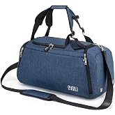 Sports Duffle Bag with Shoes Compartment and Wet Pocket, 42L Waterproof Gym Bag for Men and Women, Durable Travel Duffel Bag