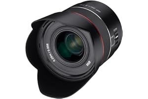 Samyang AF 35 mm F1.8 Sony FE Tiny But All Around – Plein format et objectif à focale fixe APS-C pour appareil photo Sony E-Mount Alpha A9 A7 A7c A6000 A5000 Nex