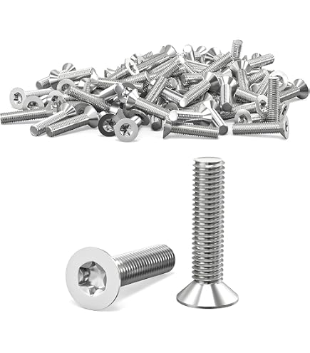 M4x30 Torx Schrauben 25 Stück Senkkopf Schrauben M4x30 Mm - DIN 965 "H" - A2 Edelstahl 25 Stück M4x30 Torx Senkkopf Rostfrei A2 DIN 965 Schrauben