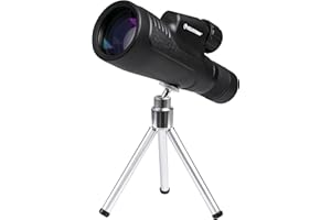 Celestron 72373 Outland X 10-30x50mm Waterproof Monocular with Tripod, Cleaning Cloth, Eyepiece Covers and Belt Case - Durable Housing, BaK-4 Prism Glass and Multi-Coated Optics, Black